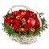 gift basket with strawberry. Estonia